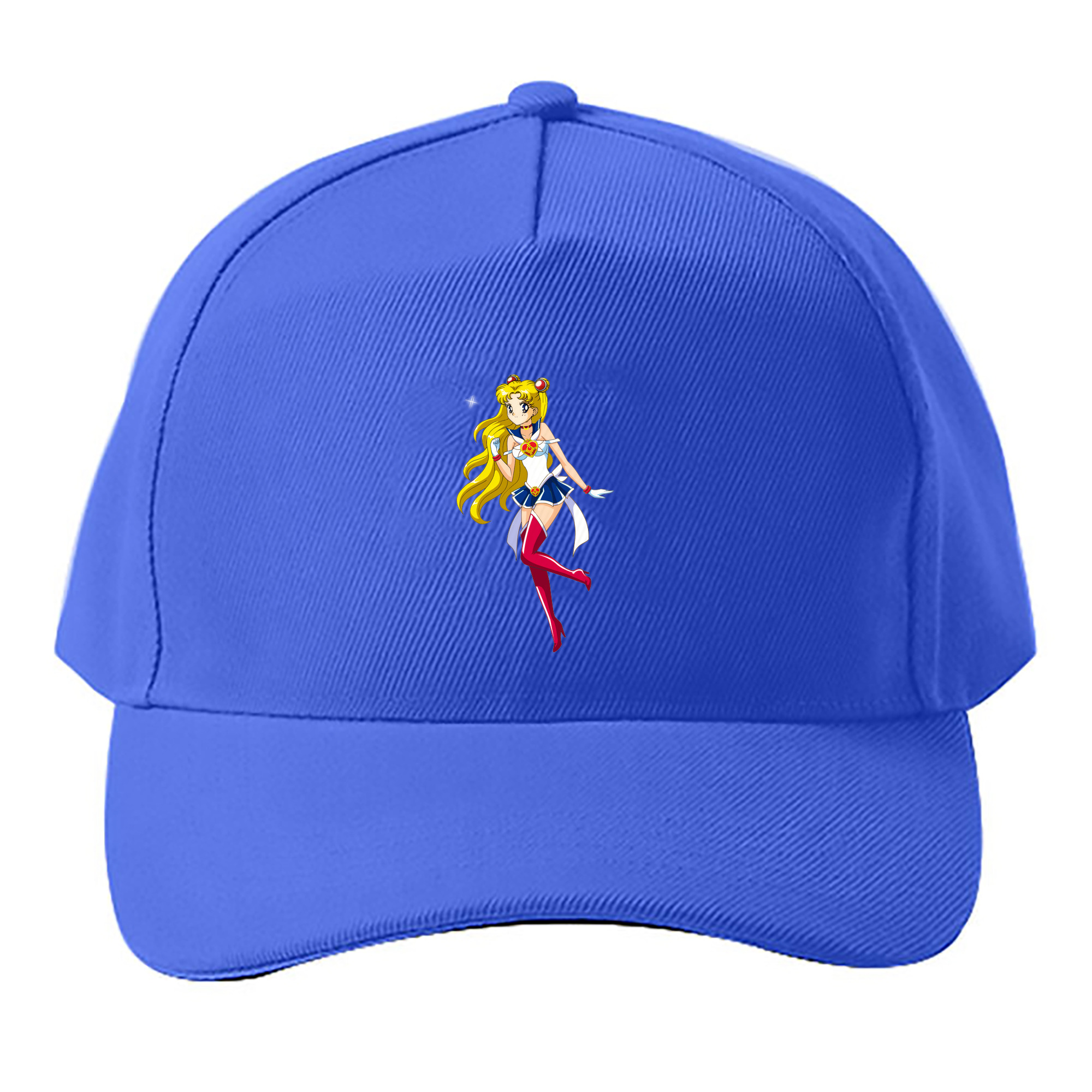 （画像用） 美少女戦士セーラームーン 月野 うさぎ つきの うさぎ Sailor Moon Tsukino Usagi ベースボールキャップ 綿100％ 男女兼用 帽子 スポーツ